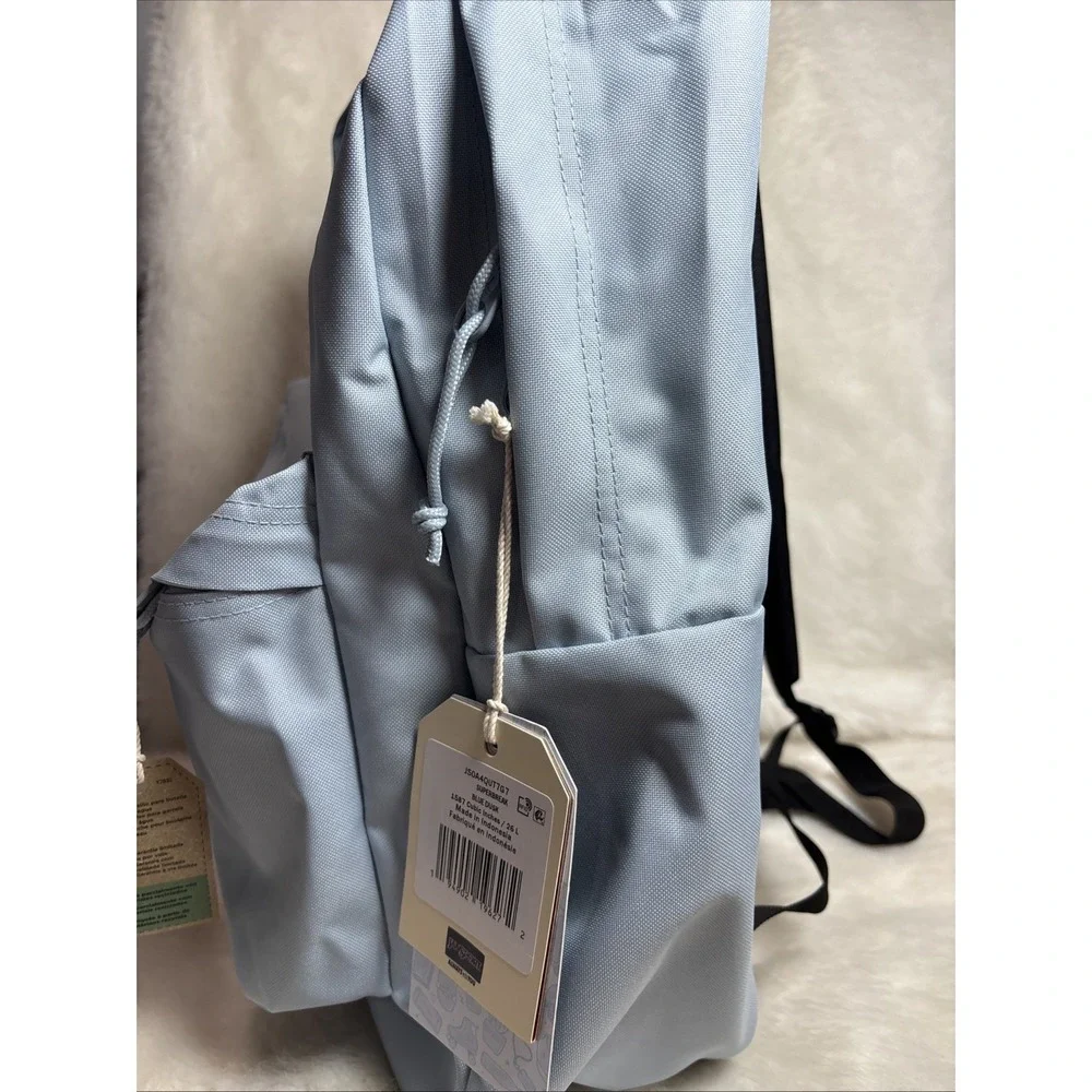 Jansport Superbreak Backpack Blue Dusk Lightweight Premium Backpack NWT